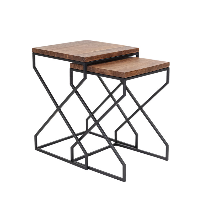 Williston AbbieMae 2 Piece Nest of Tables Wayfair.co.uk